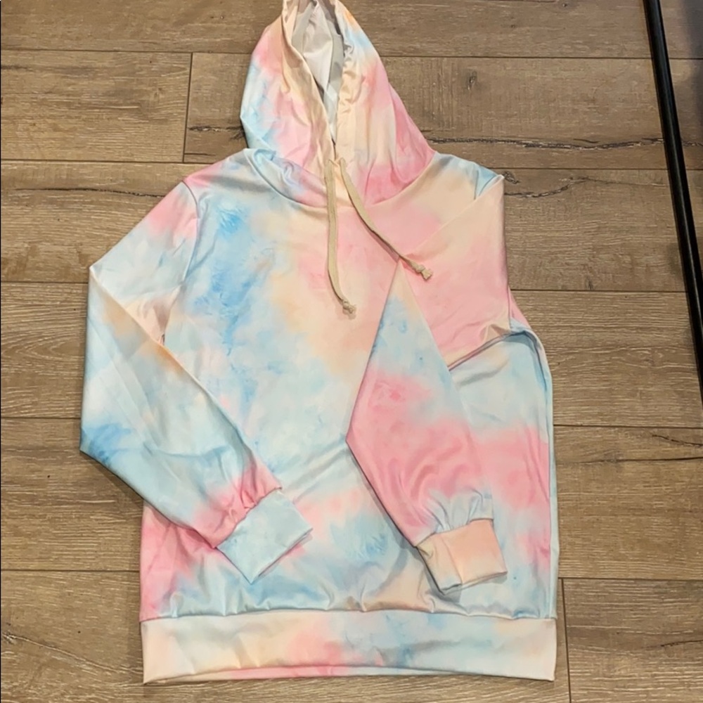 BRAND NEW tie dye hoodie